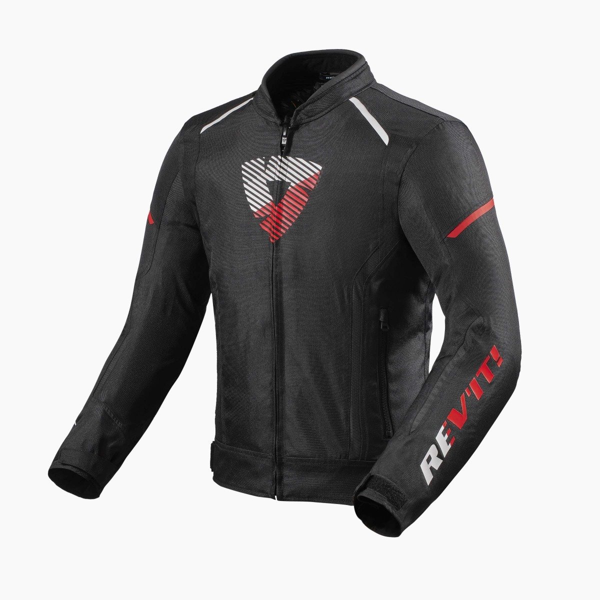 Image of REV'IT! Sprint H2O Noir Neon Rouge Blouson Taille M