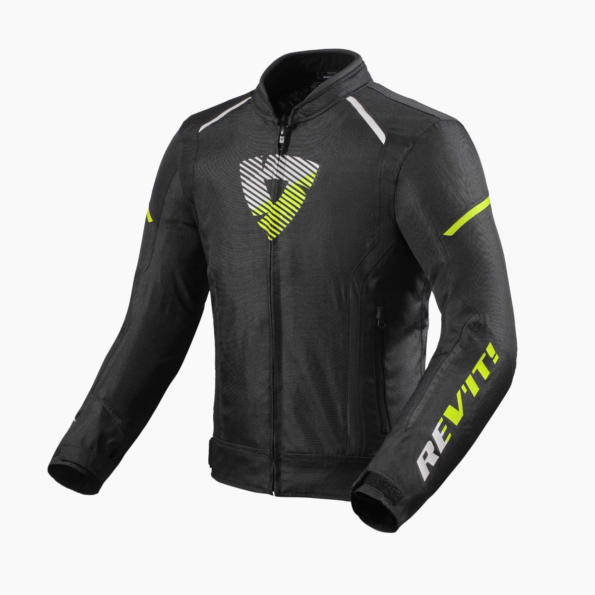 Image of REV'IT! Sprint H2O Schwarz Neon Gelb Jacke Größe S