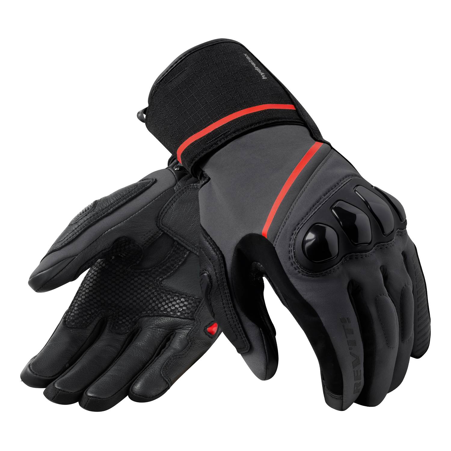 Image of REV'IT! Summit 4 H2O Gloves Black Grey Size 2XL ID 8700001361293