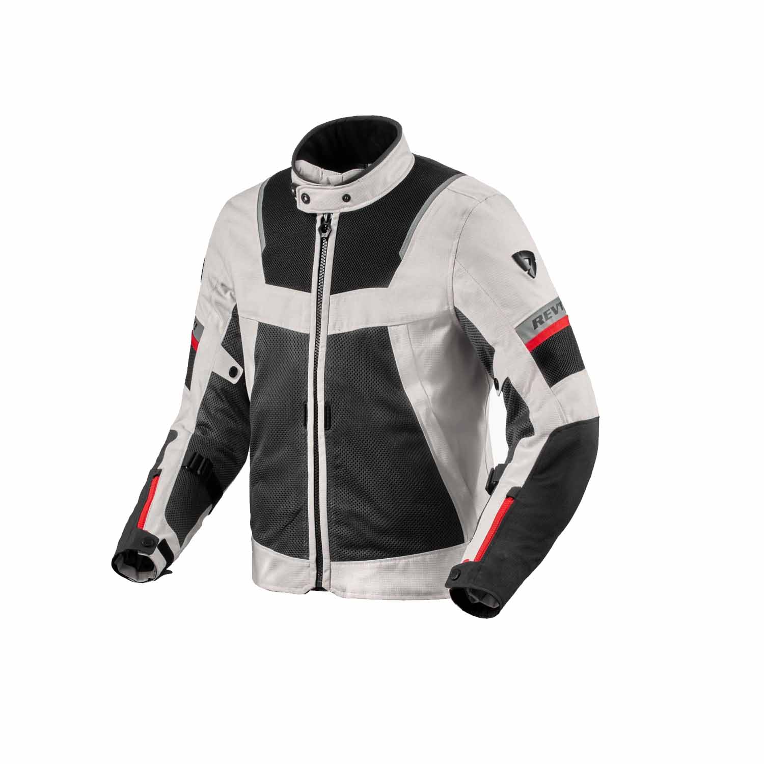 Image of REV'IT! Tornado 4 H2O Jacket Silver Black Größe M