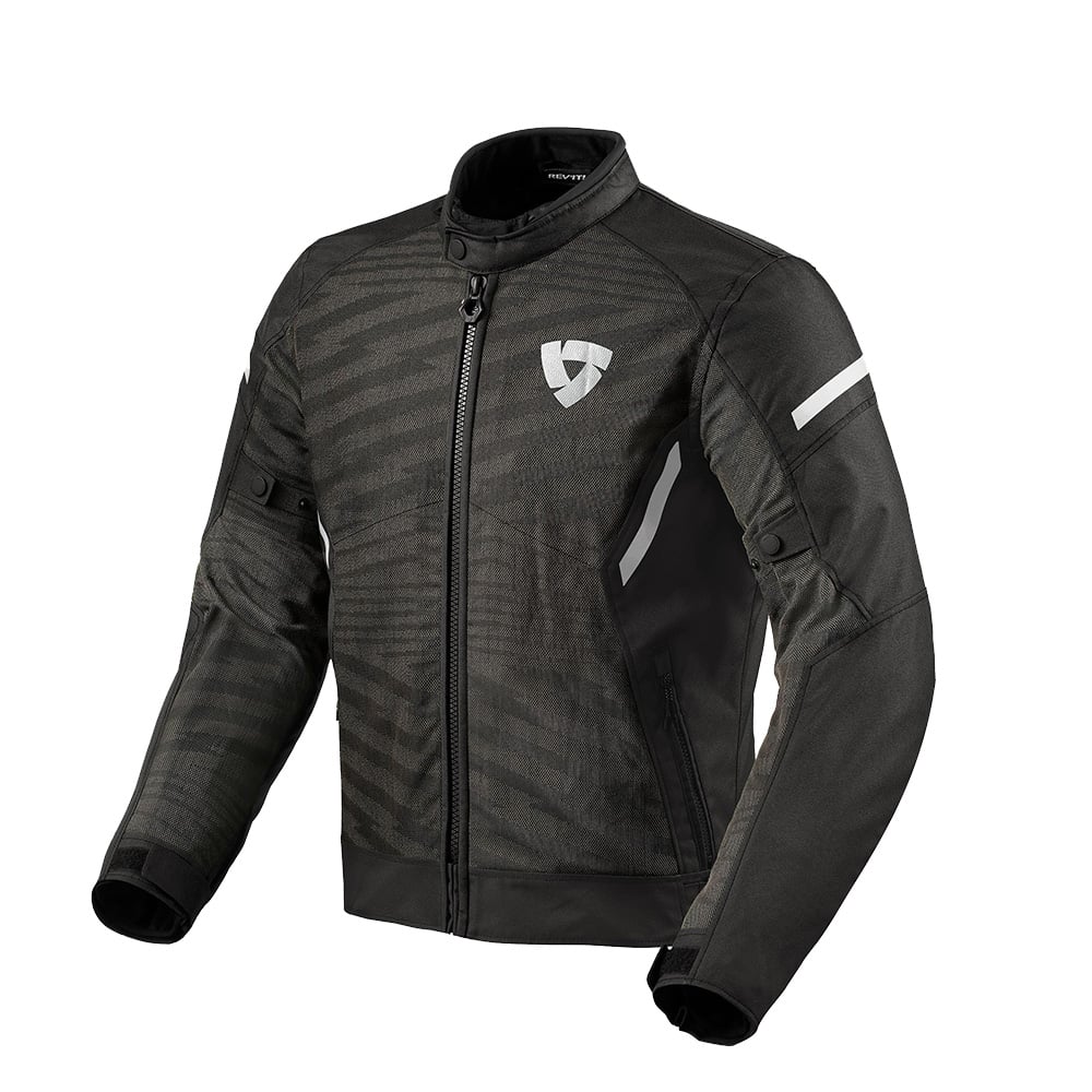 Image of REV'IT! Torque 2 H2O Jacket Black White Size 2XL EN