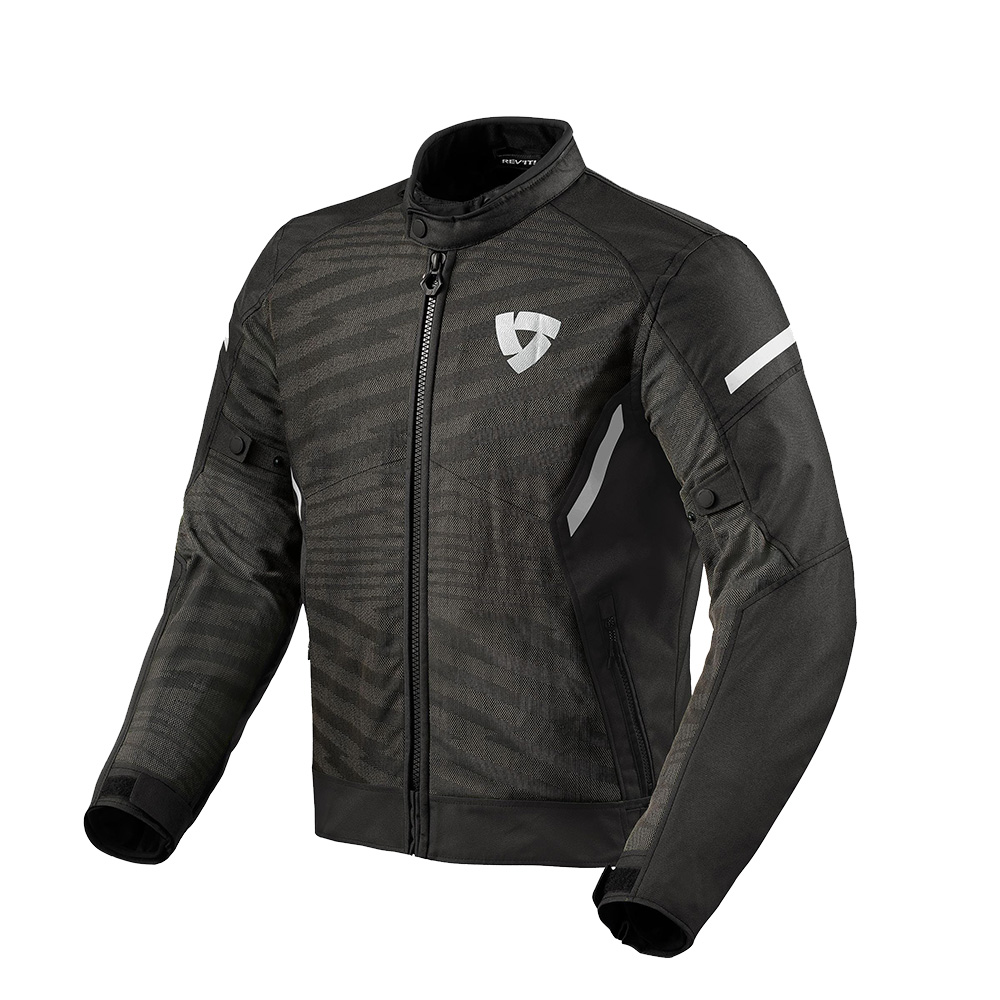 Image of REV'IT! Torque 2 H2O Jacket Black White Size 3XL EN