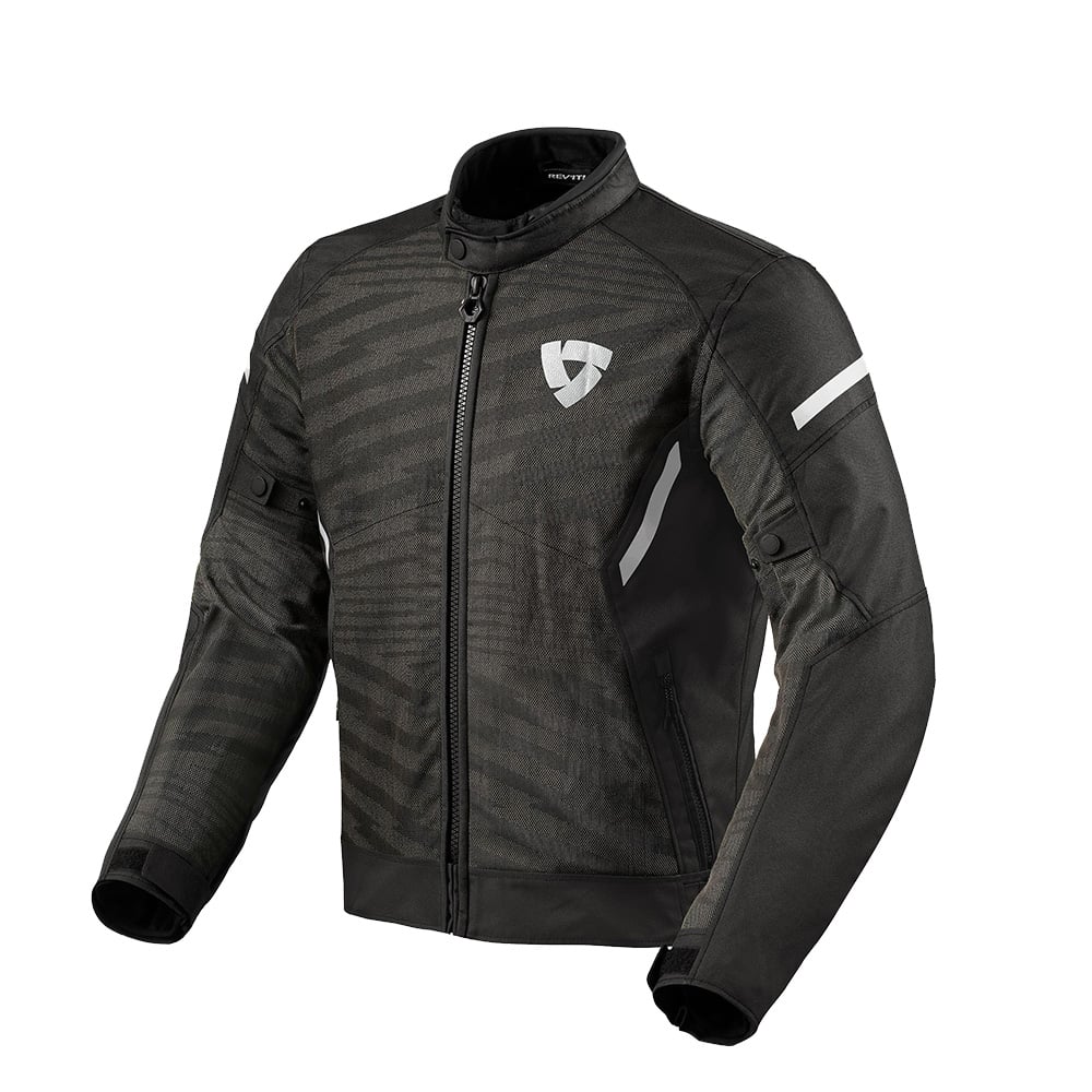 Image of REV'IT! Torque 2 H2O Jacket Black White Taille 4XL