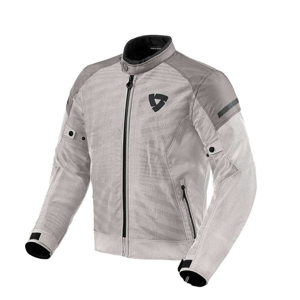 Image of REV'IT! Torque 2 H2O Jacket Silver Grey Größe 3XL