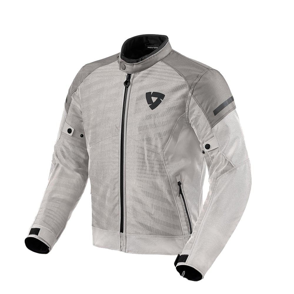 Image of REV'IT! Torque 2 H2O Jacket Silver Grey Size 2XL EN