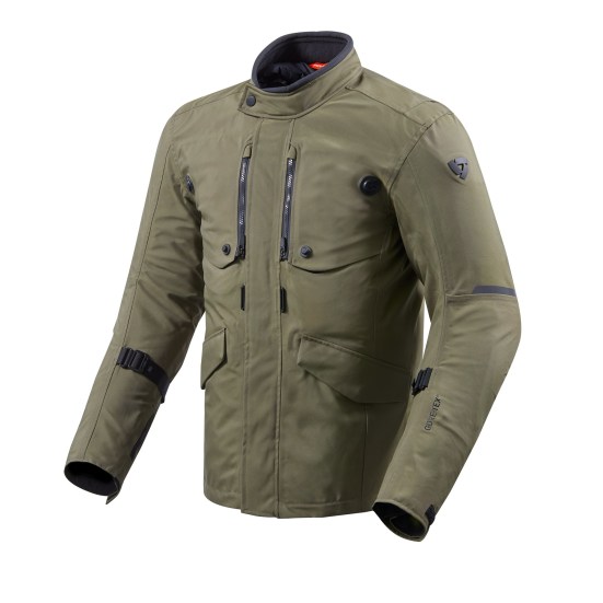 Image of REV'IT! Trench GTX Dark Vert CE Blouson Taille M