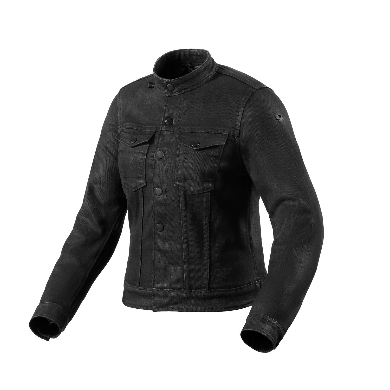 Image of REV'IT! Trucker Ladies Jacket Black Size XL EN