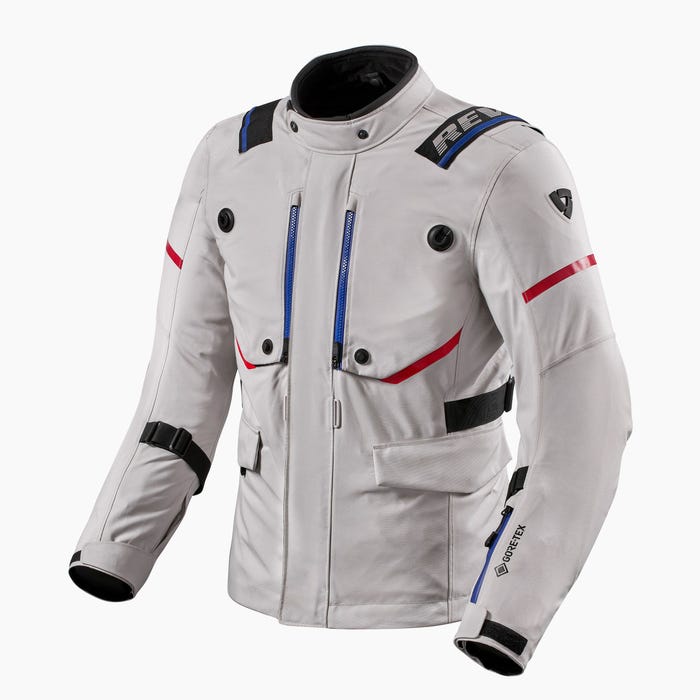 Image of REV'IT! Vertical GTX Jacket Silver Size 2XL ID 8700001323666