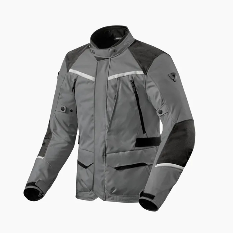 Image of REV'IT! Voltiac 3 H2O Jacket Gray Black Size 2XL EN