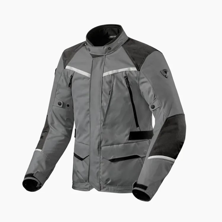 Image of REV'IT! Voltiac 3 H2O Jacket Gray Black Talla 4XL