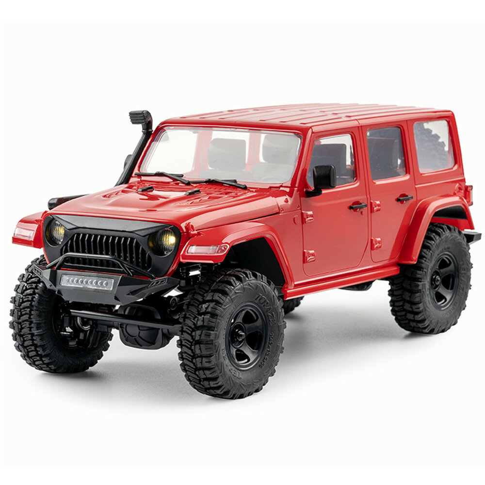 Image of ROCHOBBY RTR 1/18 24G 4WD 11804 RC Car Fire Horse LED Light Full Proportional Crawler Vehicles Models