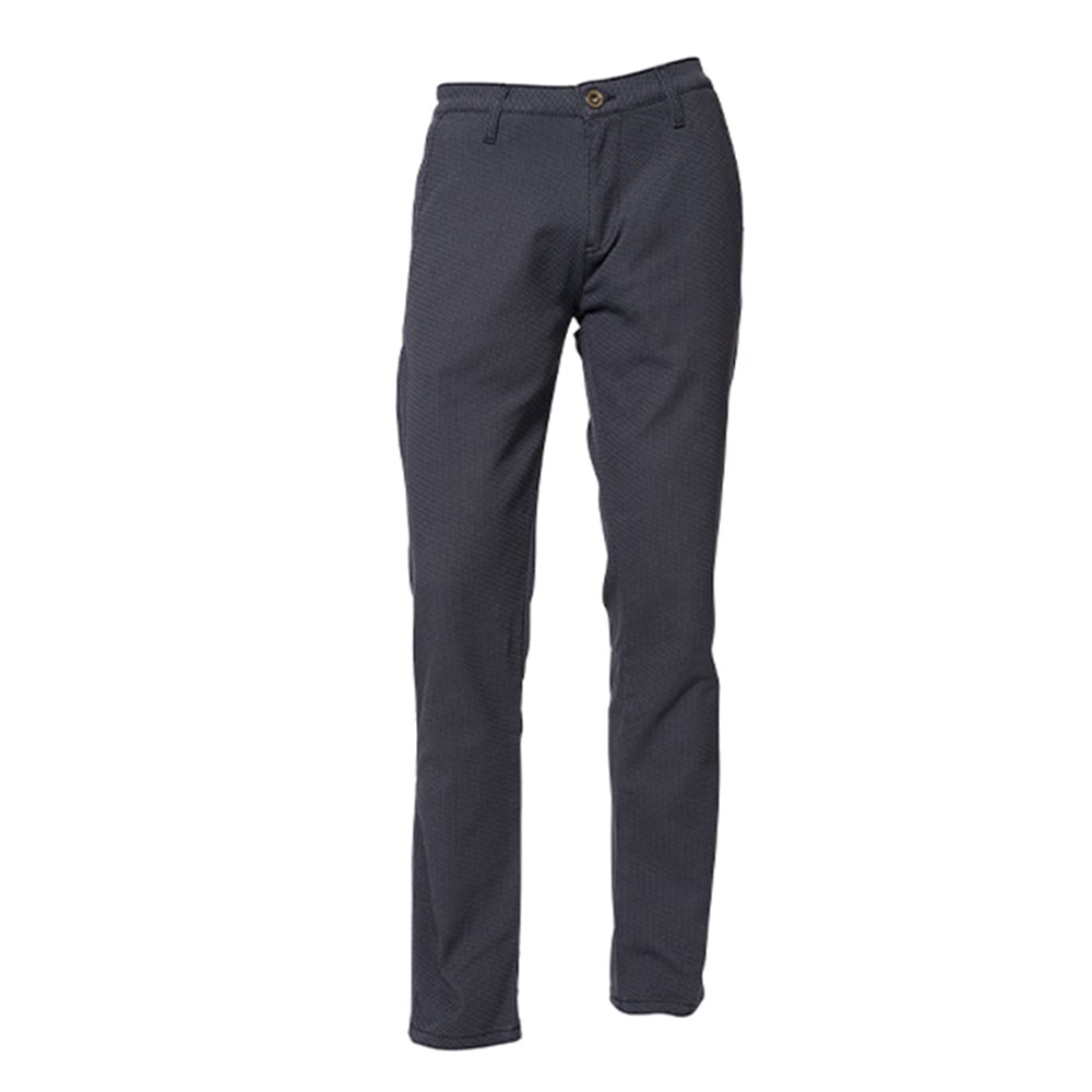 Image of ROKKER Tweed Chino Tapered Slim Blue Talla L34/W36