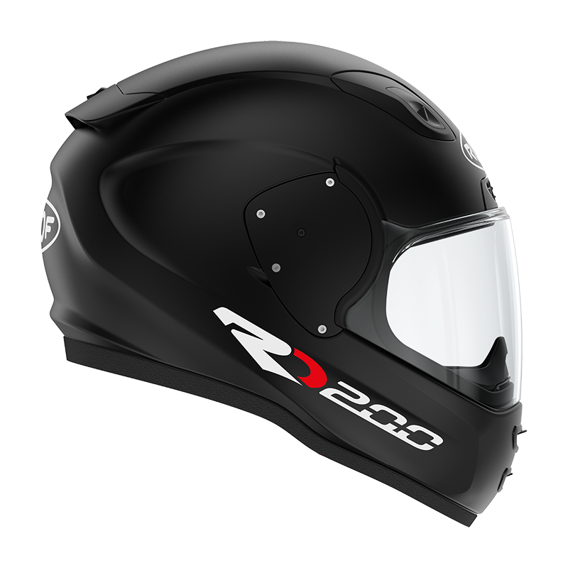 Image of ROOF RO200 Matt Black Full Face Helmet Size ML EN