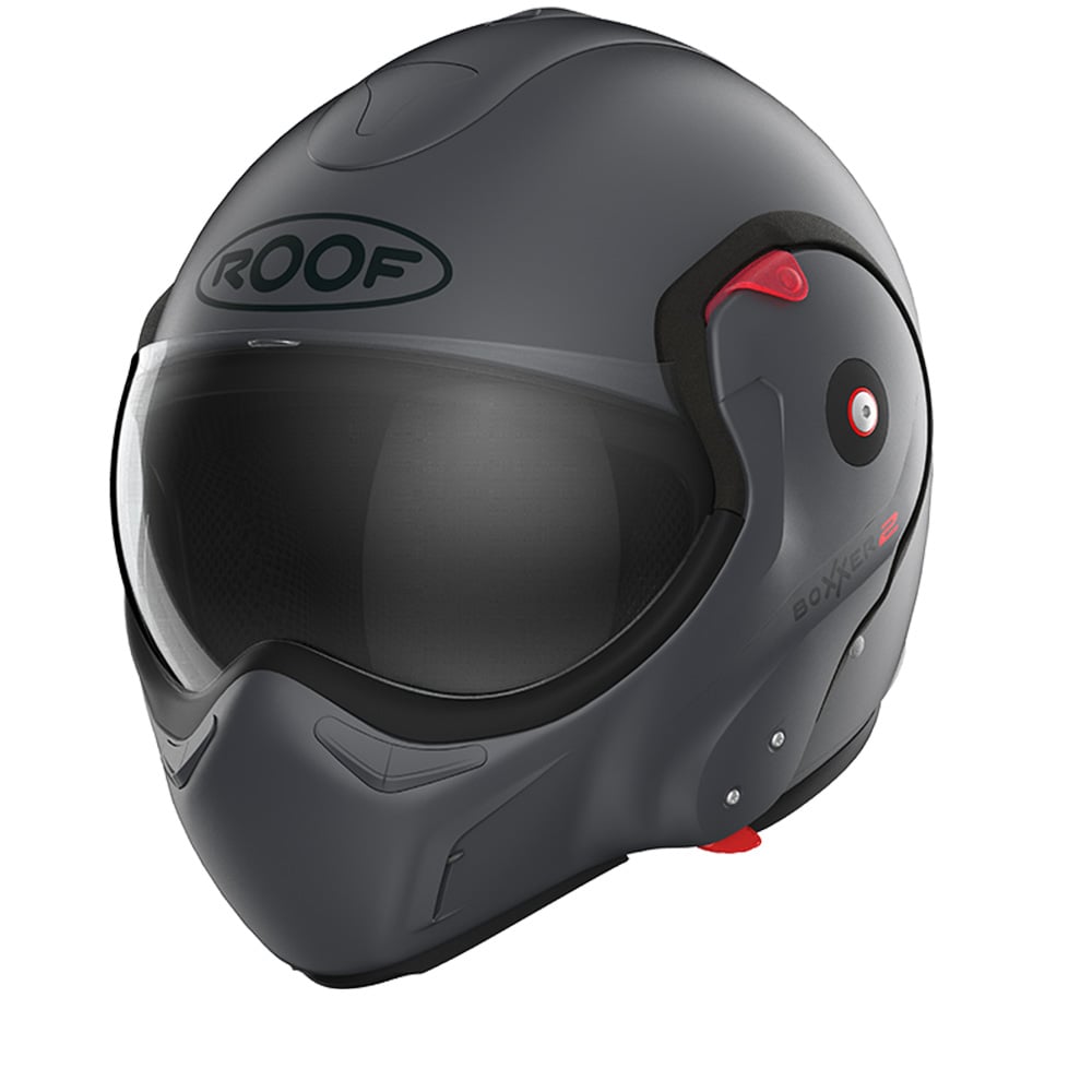 Image of ROOF RO9 BOXXER 2 Mat Graphite Modular Helmet Size 2XL ID 3662305016659