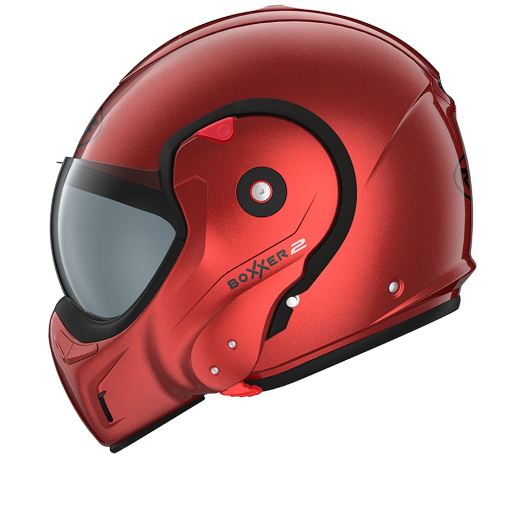 Image of ROOF RO9 BOXXER 2 Red Modular Helmet Size L EN
