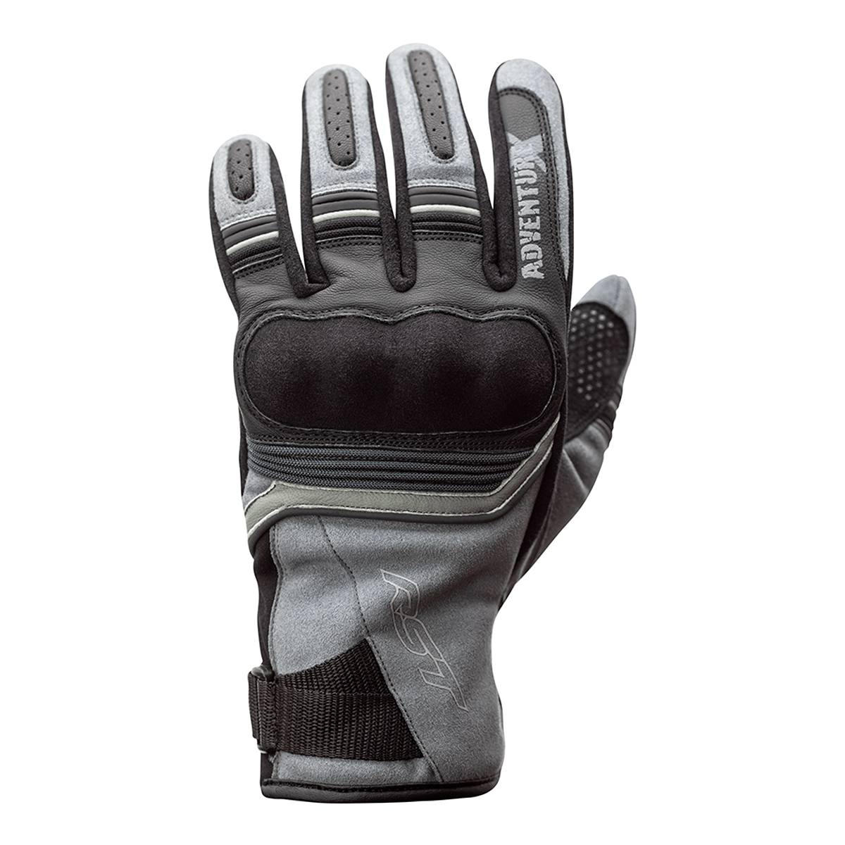 Image of RST Adventure-X Gloves Grey Black Size 8 EN