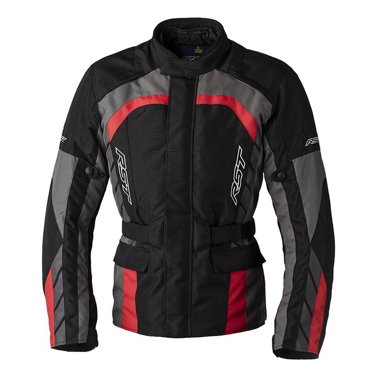 Image of RST Alpha 5 Jacket Black Grey Red Größe 40