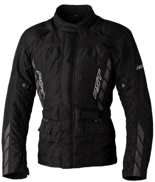 Image of RST Alpha CE 5 Textile Jacket Men Black Gray Size 40 EN