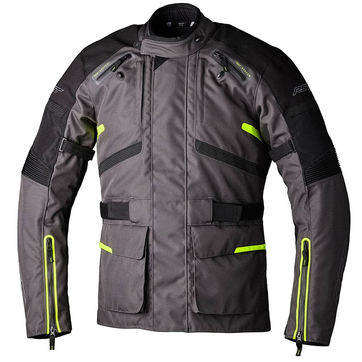 Image of RST Endurance Jacket Graphite Fluo Yellow Größe 56