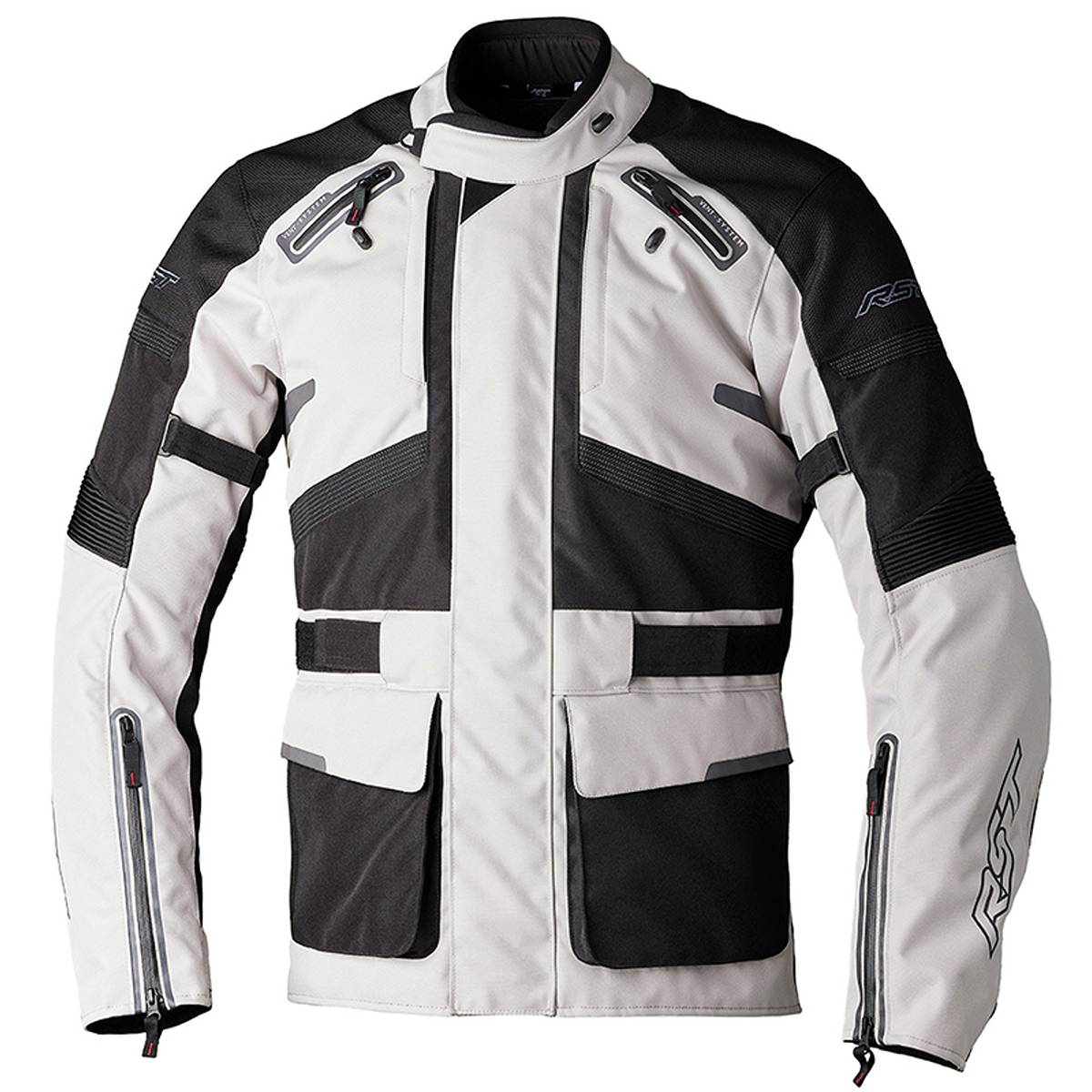 Image of RST Endurance Jacket Silver Black Size 52 EN