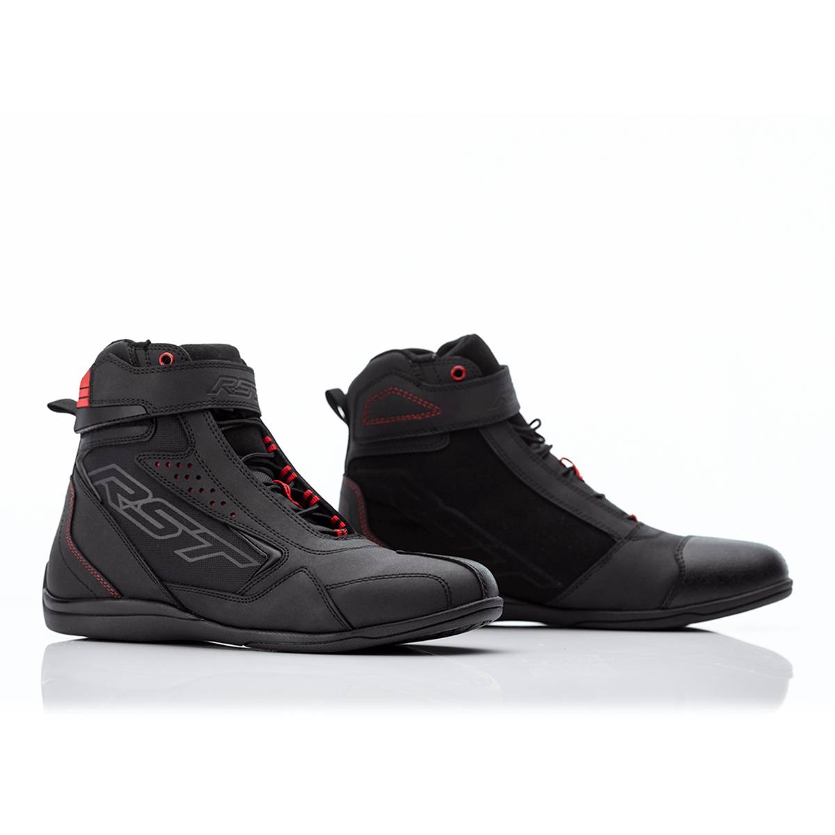 Image of RST Frontier Boots Black Red Size 43 ID 5056136269878