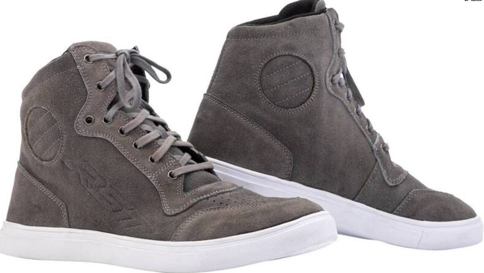 Image of RST Hitop Moto Ladies Ce Gris Chaussures Taille 36