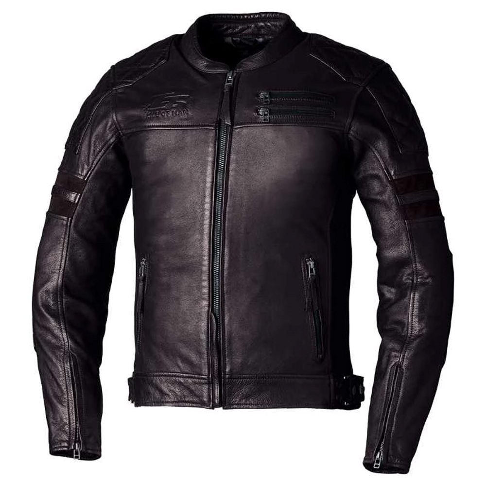 Image of RST IOM TT Hillberry 2 CE Leather Jacket Men Brown Size 44 EN