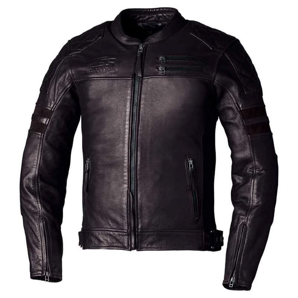 Image of RST IOM TT Hillberry 2 CE Mens Leather Marron Blouson Taille 42
