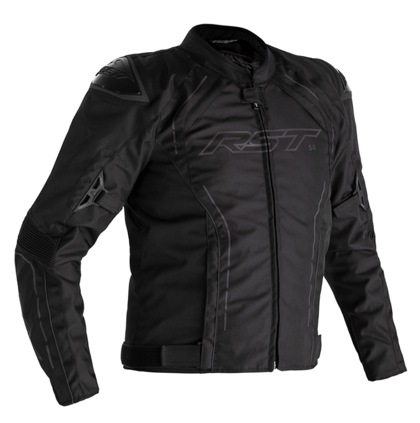 Image of RST S-1 CE Textile Jacket Men Black Black Talla 40
