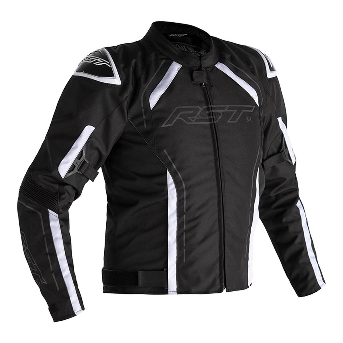 Image of RST S-1 Jacket Black White Größe 42