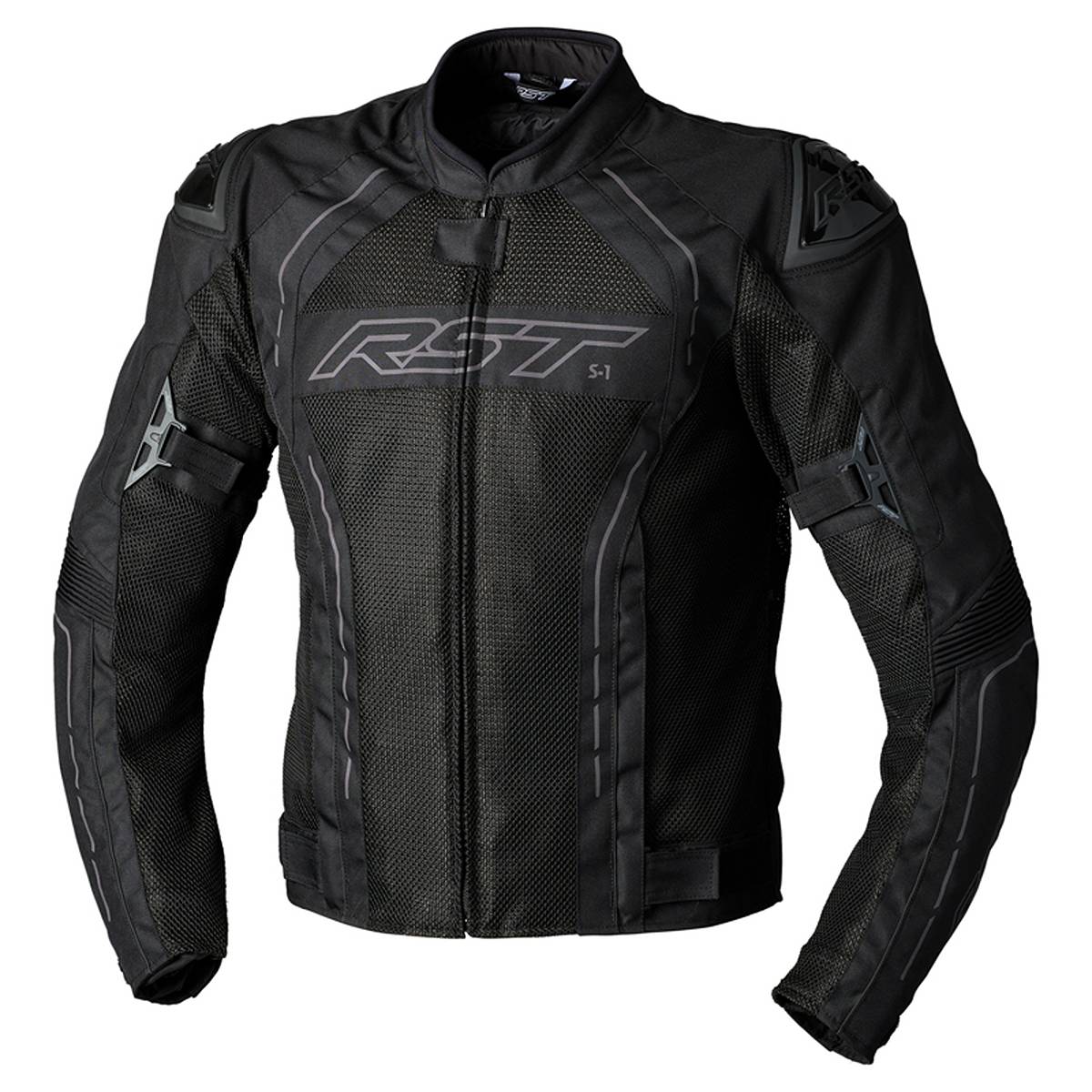 Image of RST S-1 Mesh Jacket Black Black Größe 48