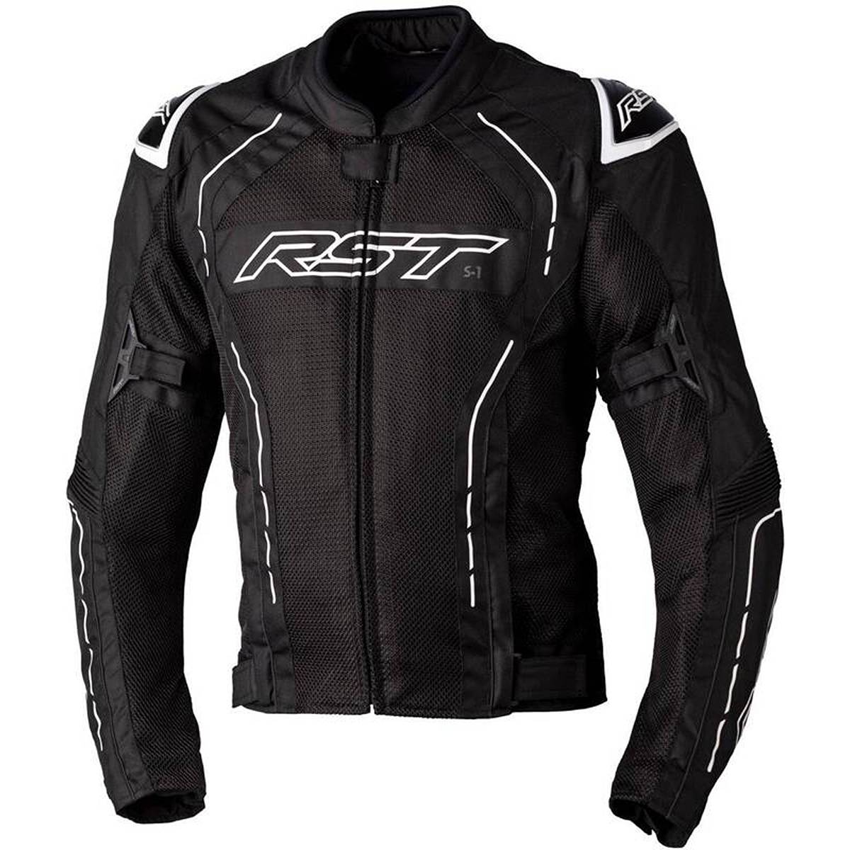 Image of RST S-1 Mesh Jacket Black White Taille 38