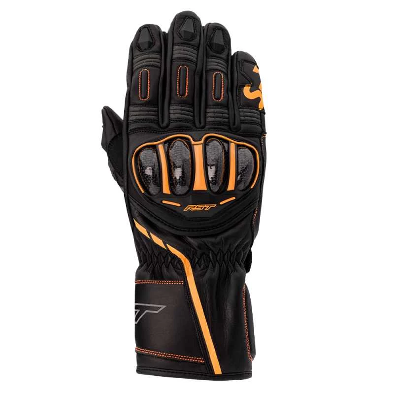 Image of RST S1 Ce Mens Glove Neon Orange Gants Taille 10