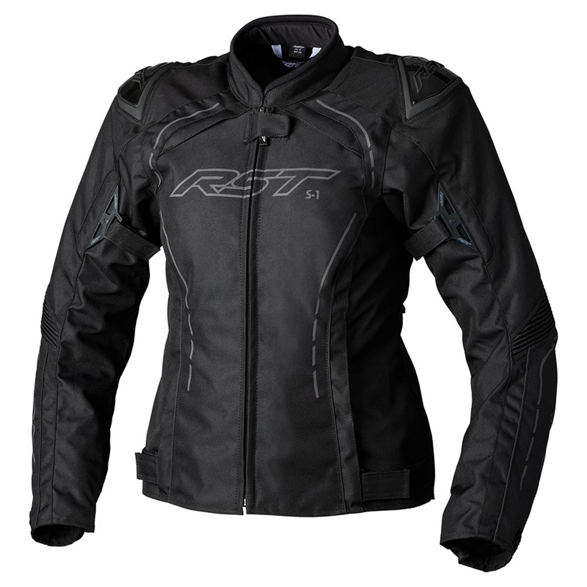 Image of RST S1 Ladies Textile Jacket Black Black Größe 20