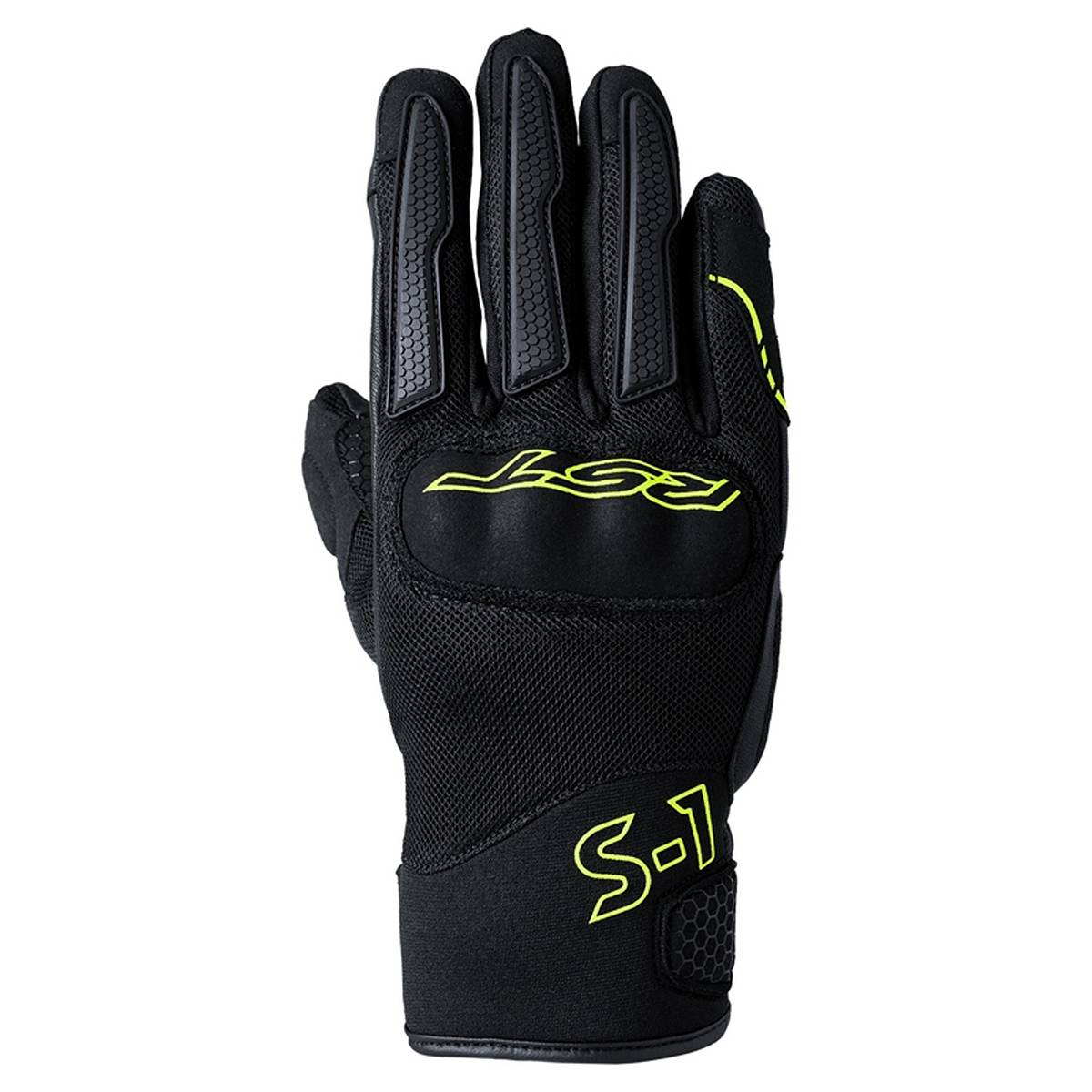 Image of RST S1 Mesh Gloves Black Grey Fluo Yellow Größe 11