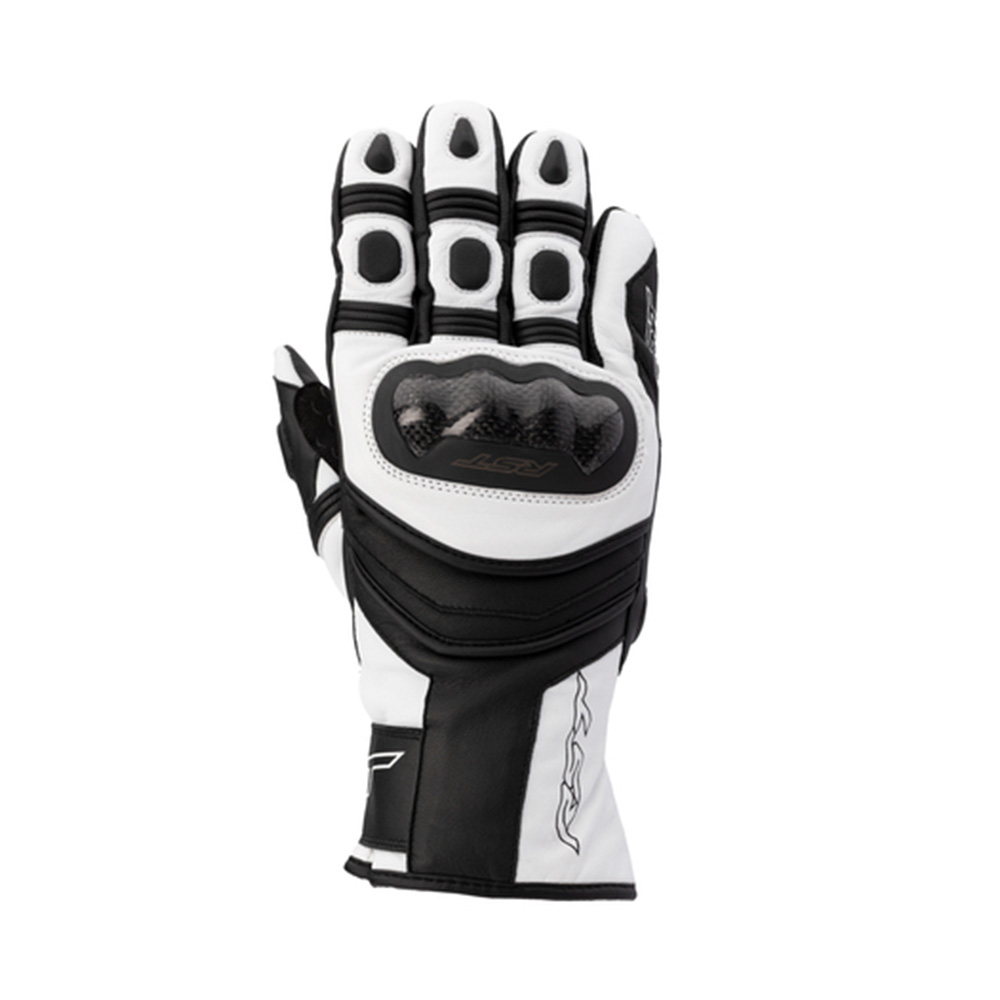 Image of RST Sport Mid Waterproof Gloves White Black Größe 9