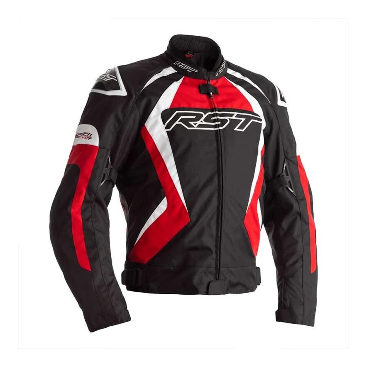 Image of RST Tractech Evo 4 CE Jacket Black Red White Size 40 ID 5056136245803