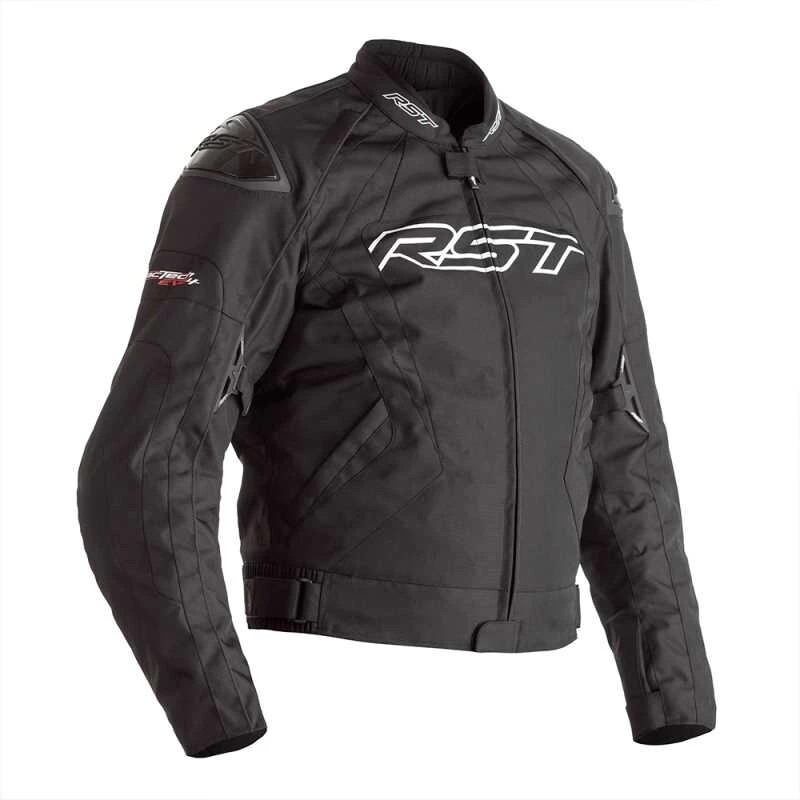 Image of RST Tractech Evo 4 CE Mens Textile Schwarz Jacke Größe 40