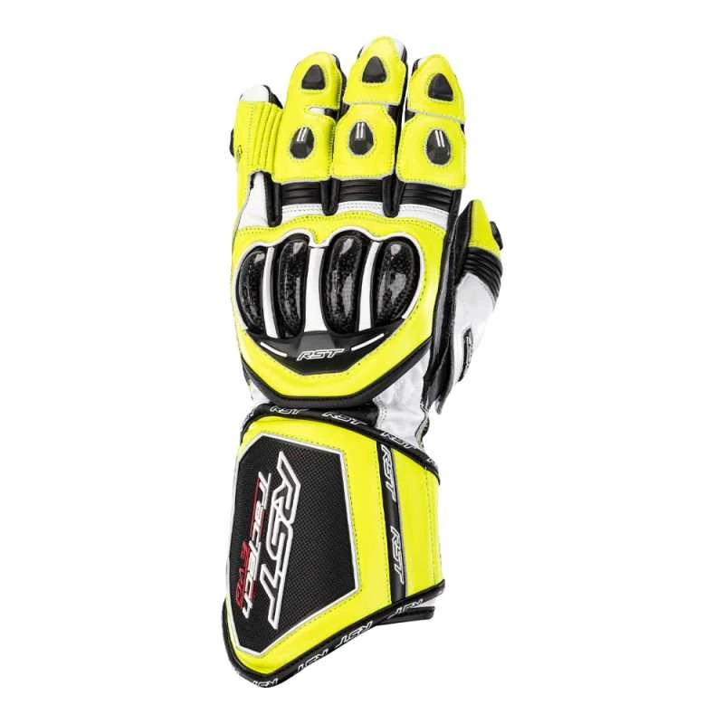Image of RST Tractech Evo 4 Ce Mens Glove Neon Yellow Black White Size 12 ID 5056136263302