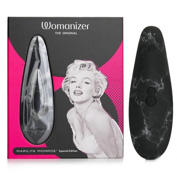 Image of RU 28290939471 WOMANIZERClassic 2 Clitoral Stimulator Marilyn Monroe - # Black Marble 1pc