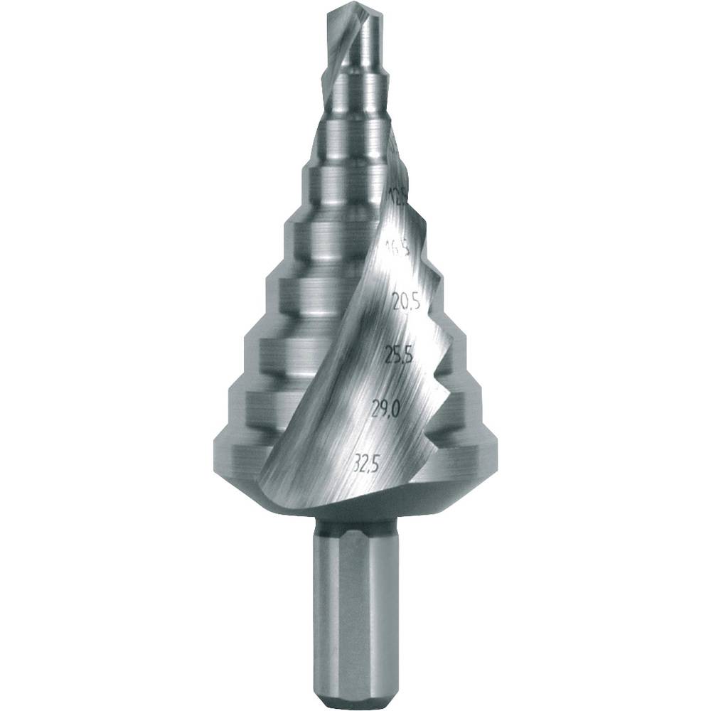 Image of RUKO 101092 Step drill bit 65 - 325 mm HSS Total length 79 mm 1 pc(s)