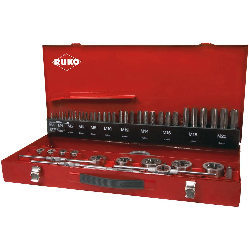 Image of RUKO 245040 CNC tap set 54-piece 1 Set