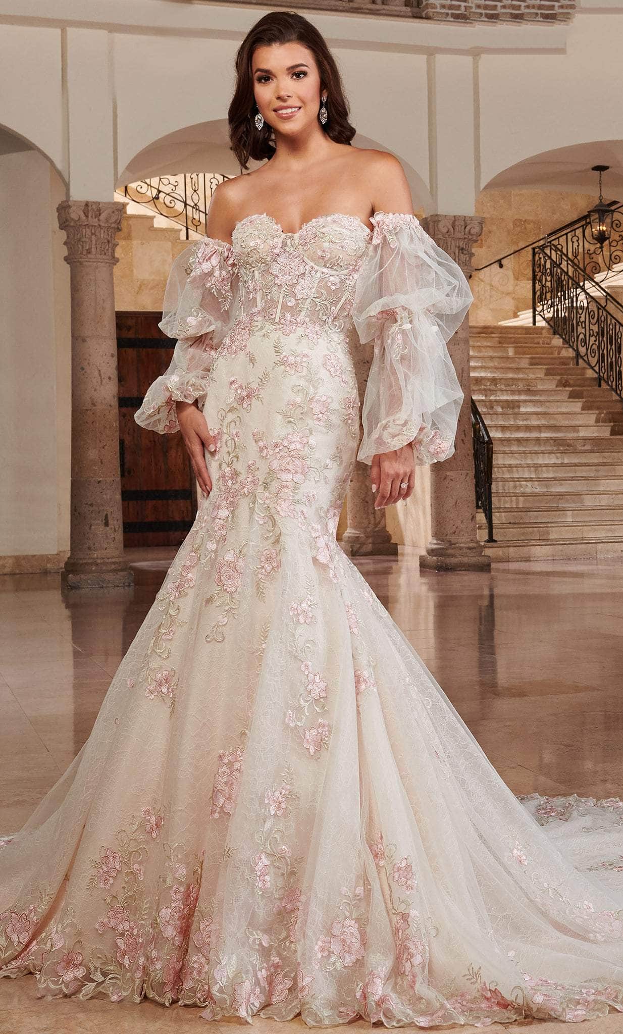 Image of Rachel Allan Bridal RB5000 - Floral Enchanting Bridal Gown