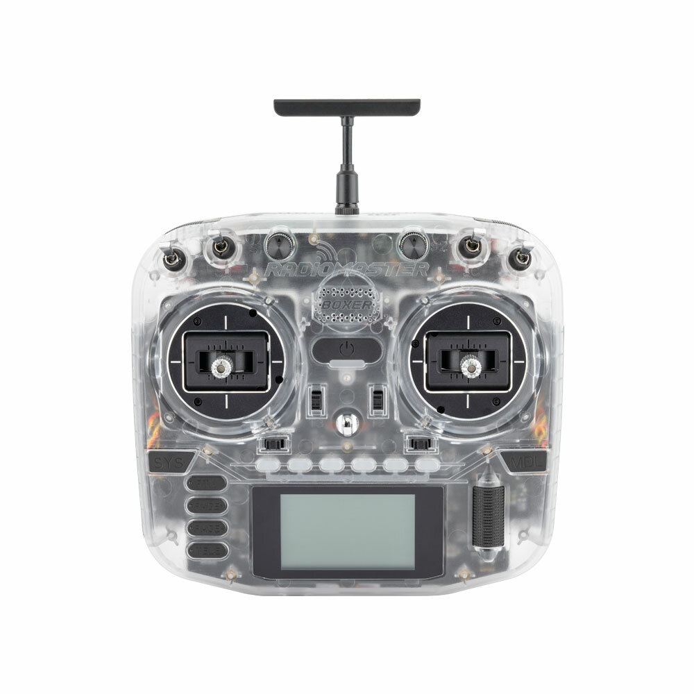 Image of Radiomaster Boxer Radio Controller Transparent 24GHz ELRS RC Transmitter EDGETX Open System for FPV Racing Drone Quad R