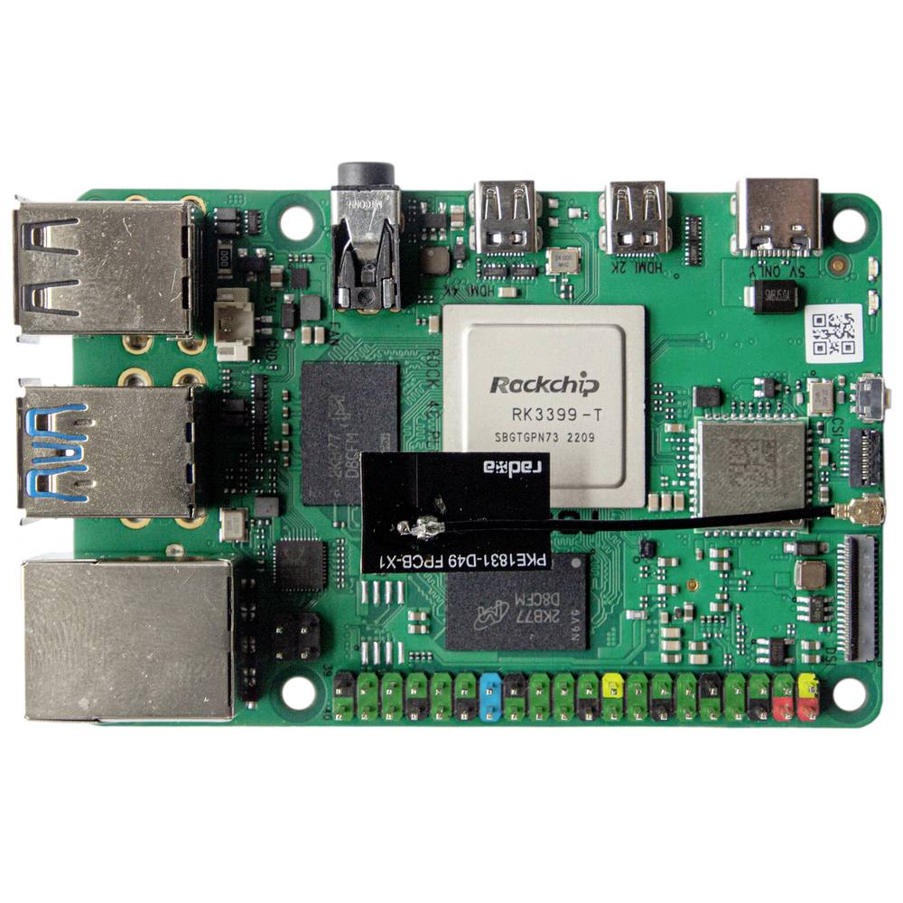 Image of Radxa RS120-D16P1 Rock 5 A 16 GB 8 x 24 GHz