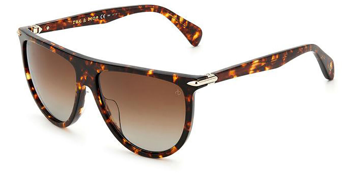 Image of Rag & Bone RNB1056/S 086/LA Óculos de Sol Tortoiseshell Feminino BRLPT