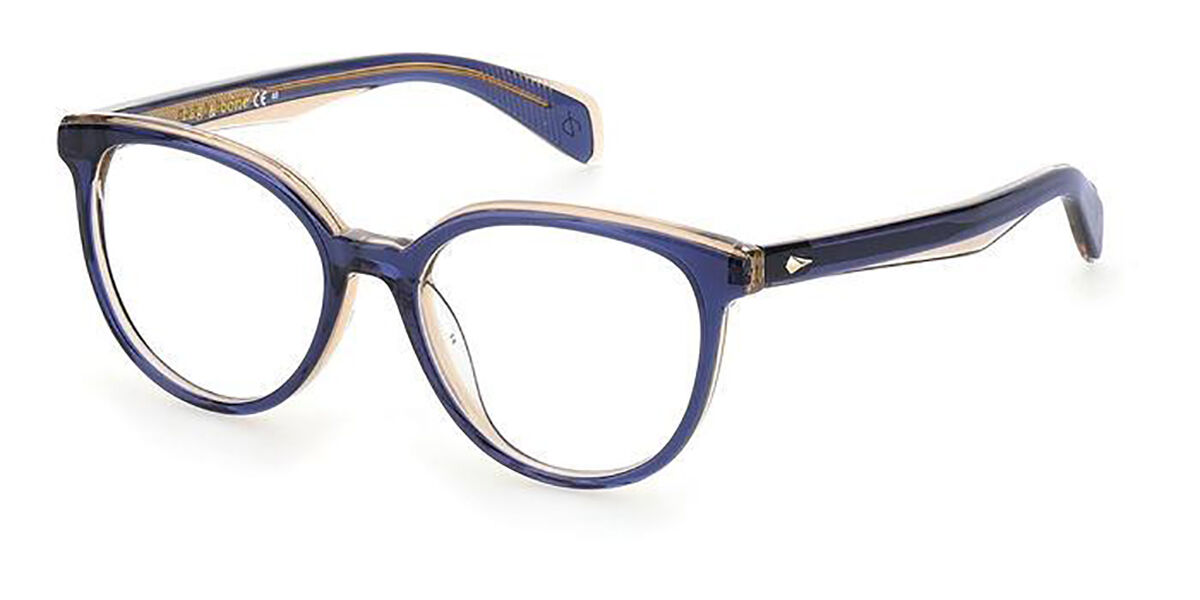 Image of Rag & Bone RNB3029 YRQ Gafas Recetadas para Mujer Azules ESP
