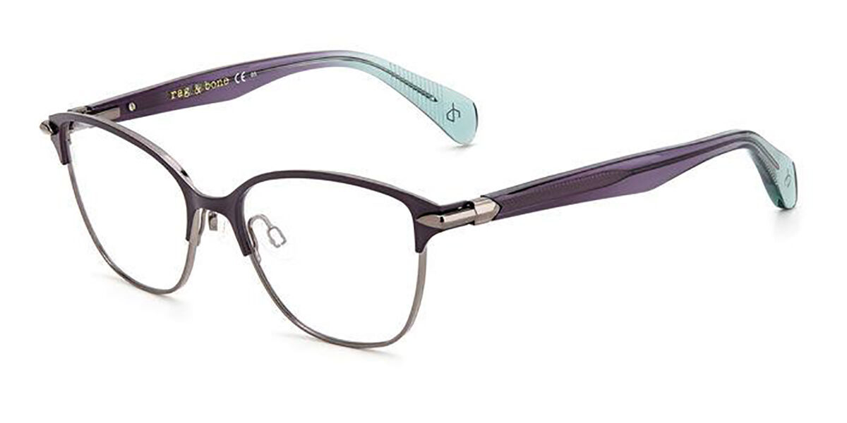 Image of Rag & Bone RNB3049 B3V Óculos de Grau Purple Feminino PRT