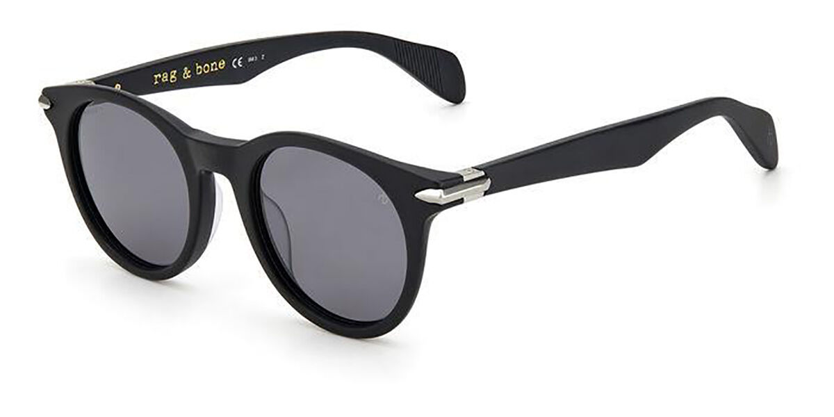 Image of Rag & Bone RNB5012/S 807/M9 Óculos de Sol Pretos Masculino PRT