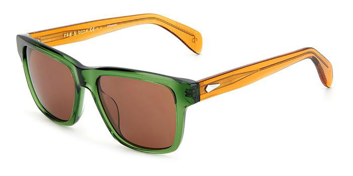 Image of Rag & Bone RNB5041/S 1ED/70 Óculos de Sol Verdes Masculino BRLPT